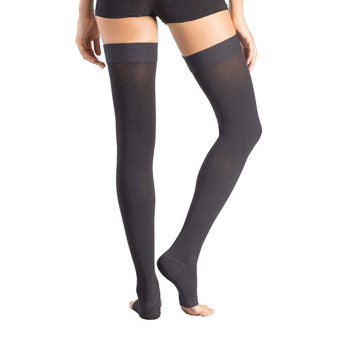 MD 23-32mmHg Microfiber Compression Thigh High Stockings