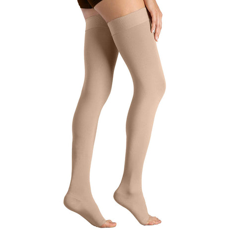 MD 23-32mmHg Microfiber Compression Thigh High Stockings