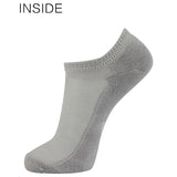 MD Bamboo Soft Wicking No Show Socks Colorful