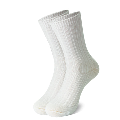 MD Cotton Non-Binding Soft Circulation Crew Socks (2 Pairs)