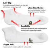 MD Antibacterial Bamboo Socks Ankle (2 Pairs)