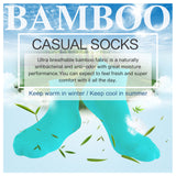 MD Best Bamboo Seamless Ankle Socks Colourful