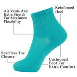 MD Best Bamboo Seamless Ankle Socks Colourful