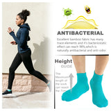 MD Best Bamboo Seamless Ankle Socks Colourful