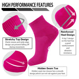 MD Best Bamboo Seamless Ankle Socks Colourful