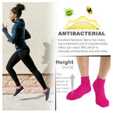 MD Best Bamboo Seamless Ankle Socks Colourful