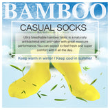 MD Best Bamboo Seamless Ankle Socks Colourful