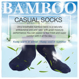 MD Best Bamboo Seamless Ankle Socks Colourful