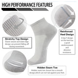 MD Best Bamboo Seamless Ankle Socks Colourful