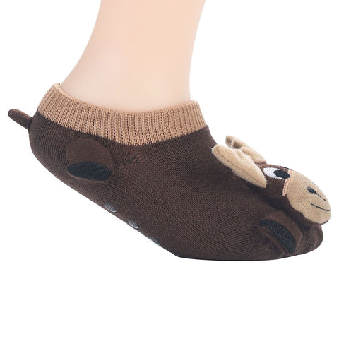 Wild Habitat Baby Non-Slip socks-Moose Pattern