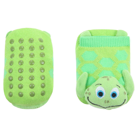 Wild Habitat Baby Non-Slip socks-Sea Turtle