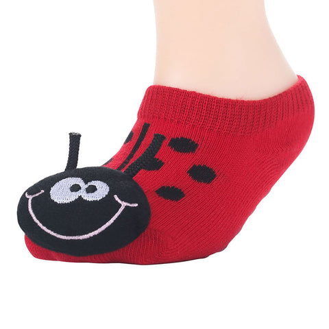 Wild Habitat Baby Non-Slip socks-Ladybug Pattern