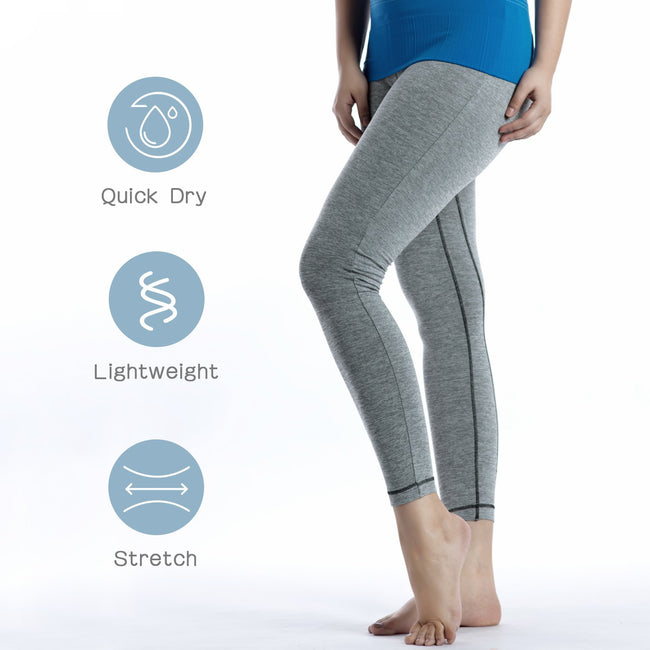 Women's High Waist 4 Way Stretch Yoga Pants with Pocket Tummy Control Workout Running Leggings