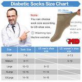 MD Polyester Loose Ankle Socks Cushion Circulatory