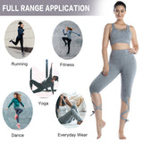 Women's Tie Up Yoga Capris Pants High Waist Cutout Yoga Workout Leggings