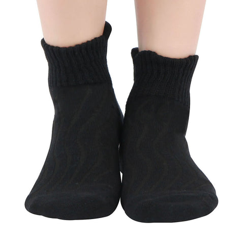 MD Cotton Non-Binding Ankle Diabetic Socks Cushion Loose