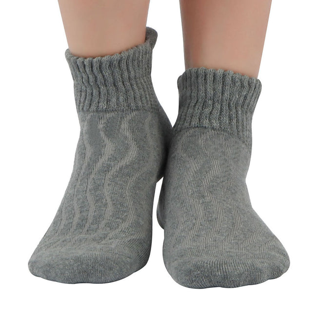 MD Cotton Non-Binding Ankle Diabetic Socks Cushion Loose