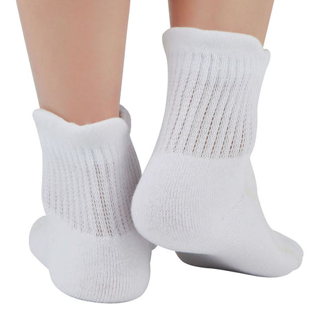 MD Cotton Non-Binding Ankle Diabetic Socks Cushion Loose