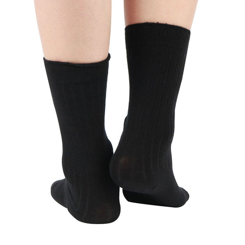 MD Cotton Non-Binding Soft Circulation Crew Socks (2 Pairs)