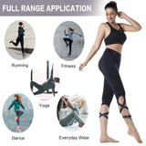 Women's Tie Up Yoga Capris Pants High Waist Cutout Yoga Workout Leggings