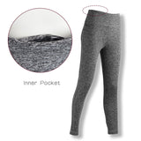 Women's High Waist 4 Way Stretch Yoga Pants with Pocket Tummy Control Workout Running Leggings