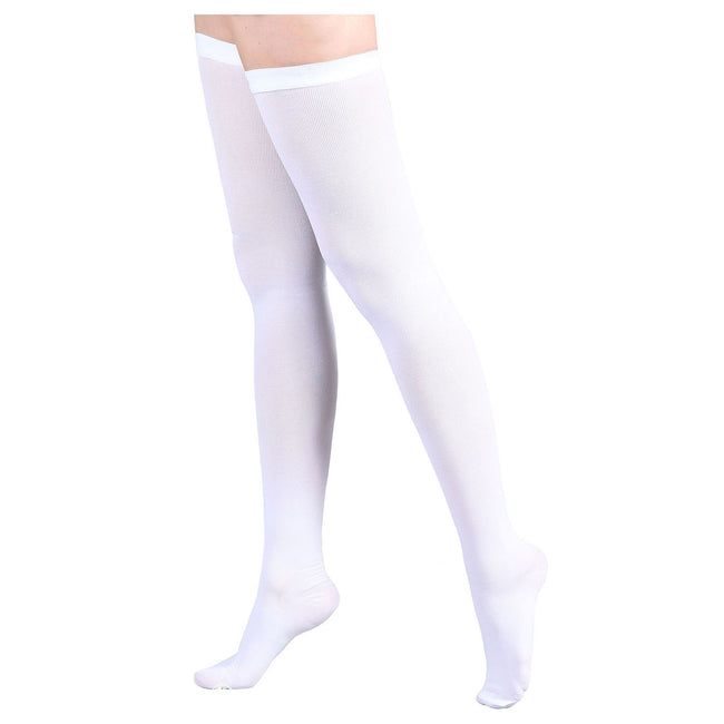MD 15-20mmHg Thigh High Compression Socks Inspection Toe– All