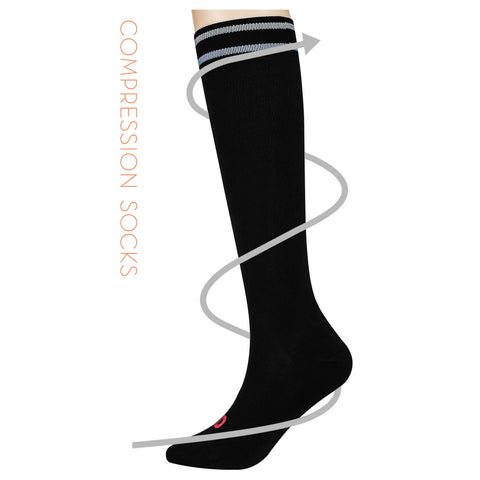 MD 8-15mmHg Fashion Nurses Compression Socks Athletic Shin Splints