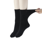 MD Cotton Non-Binding Warm Cushion Crew Socks Dress Socks