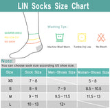 LIN 4 Pack Tour de France Cycling Socks