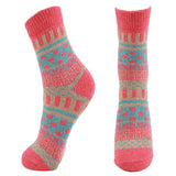 Fun Colorful Warm Socks Christmas Gift 4Pack